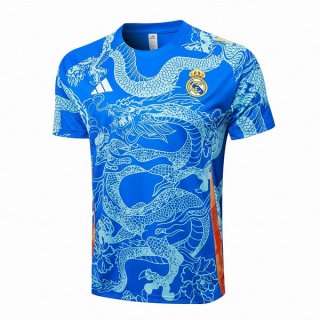 Maglia Formazione Real Madrid 2024/2025 Blu