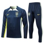 Felpa Allenamento Brasile 2023/2024 Blu Felpa Allenamento Brasile 2023/2024 Blu