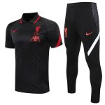 Polo Liverpool Set Completo 2020/2021 Nero Polo Liverpool Set Completo 2020/2021 Nero