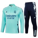 Felpa Allenamento Real Madrid 2024/2025 Verde 3 Felpa Allenamento Real Madrid 2024/2025 Verde 3