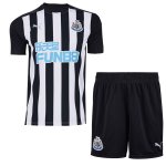 Maglia Newcastle United Prima Bambino 2020/2021 Bianco Nero Maglia Newcastle United Prima Bambino 2020/2021 Bianco Nero