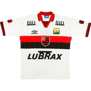 Thailandia Maglia Flamengo Seconda Retro 1995 1996 Bianco