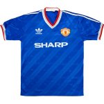 Thailandia Maglia Manchester United Terza Retro 1986 1988 Blu Thailandia Maglia Manchester United Terza Retro 1986 1988 Blu