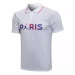 Polo Paris Saint Germain 2021/2022 Bianco Porpora Polo Paris Saint Germain 2021/2022 Bianco Porpora