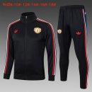 Bambino Giacca Manchester United 2024/2025 Nero Rosso