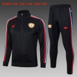 Bambino Giacca Manchester United 2024/2025 Nero Rosso Bambino Giacca Manchester United 2024/2025 Nero Rosso