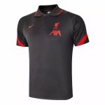 Polo Liverpool 2020/2021 Nero Rosso Polo Liverpool 2020/2021 Nero Rosso
