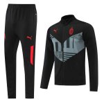 Giacca AC Milan 2022/2023 Nero Grigio Giacca AC Milan 2022/2023 Nero Grigio