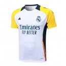 Maglia Formazione Real Madrid 2024/2025 Bianco Giallo