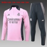 Bambino Felpa Allenamento Real Madrid 2024/2025 Rosa