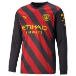 Thailandia Maglia Manchester City Away ML 2022/2023 Thailandia Maglia Manchester City Away ML 2022/2023