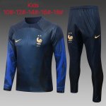 Bambino Felpa Francia 2023 Blu 2 Bambino Felpa Francia 2023 Blu 2