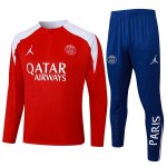 Felpa Allenamento PSG 2025/2026 Rosso 3 Felpa Allenamento PSG 2025/2026 Rosso 3