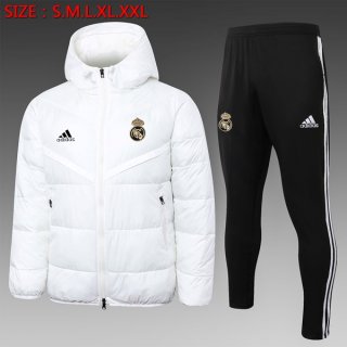 Piumino Real Madrid Set Completo 2024/2025 Bianco