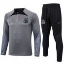 Felpa Allenamento Corinthians 2024/2025 Grigio 5