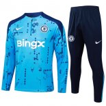 Felpa Allenamento Chelsea 2024/2025 Blu