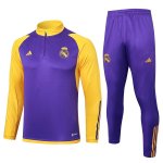Felpa Real Madrid 2024/2025 Porpora Giallo Felpa Real Madrid 2024/2025 Porpora Giallo