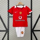 Maglia Manchester United Prima Bambino Retro 2005 2006