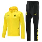 Giacca a vento Borussia Dortmund Set Completo 2021/2022 Giallo Nero Giacca a vento Borussia Dortmund Set Completo 2021/2022 Giallo Nero