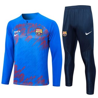 Felpa Barcellona 2024/2025 Blu Rosso