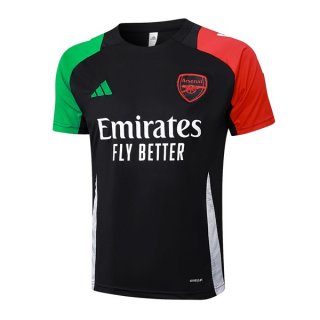 Maglia Formazione Arsenal 2024/2025 Nero Rosso 2