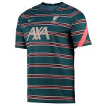 Thailandia Maglia Liverpool Pre Match 2022 Verde Blu Thailandia Maglia Liverpool Pre Match 2022 Verde Blu