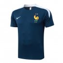 Maglia Formazione Francia 2024/2025 Blu Bianco