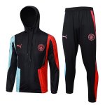 Giacca a vento Manchester United Set Completo 2024/2025 Blu Giacca a vento Manchester United Set Completo 2024/2025 Blu