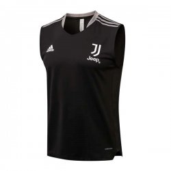 Maglia Juventus Senza Maniche 2022 Nero