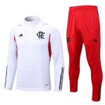 Felpa Allenamento Flamengo 2023/2024 Bianco Felpa Allenamento Flamengo 2023/2024 Bianco