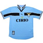 Thailandia Maglia Lazio Prima Retro 1998 2000 Blu Luce Thailandia Maglia Lazio Prima Retro 1998 2000 Blu Luce