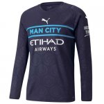 Thailandia Maglia Manchester City Terza ML 2021/2022 Thailandia Maglia Manchester City Terza ML 2021/2022