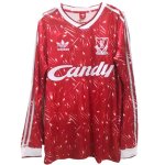 Thailandia Maglia Liverpool Prima ML Retro 1989 1991 Rosso Thailandia Maglia Liverpool Prima ML Retro 1989 1991 Rosso