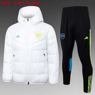 Piumino Arsenal Set Completo 2024/2025 Bianco