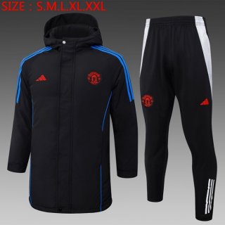 Piumino Manchester United Set Completo 2024/2025 Nero