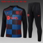Bambino Felpa Allenamento Barcellona 2024/2025 Blu Rosso 2 Bambino Felpa Allenamento Barcellona 2024/2025 Blu Rosso 2