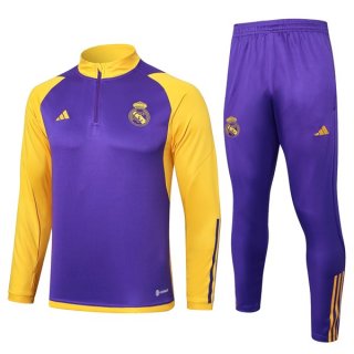 Felpa Real Madrid 2024/2025 Porpora Giallo