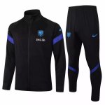Giacca Paesi Bassi 2020 Nero Navy Giacca Paesi Bassi 2020 Nero Navy