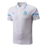 Polo Marseille 2022-2023 Bianco Polo Marseille 2022-2023 Bianco