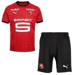 Maglia Stade Rennais Prima Bambino 2020/2021 Rosso Maglia Stade Rennais Prima Bambino 2020/2021 Rosso