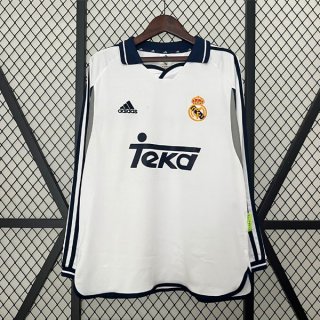 Thailandia Maglia Real Madrid Prima Retro ML 2000 2001