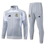 Giacca Real Madrid 2026/2027 Grigio Giacca Real Madrid 2026/2027 Grigio