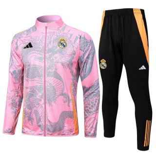 Giacca Real Madrid 2024/2025 Rosa Grigio