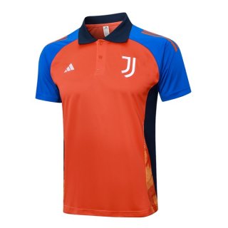 Polo Juventus 2024/2025 Arancione Blu 2