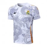 Maglia Formazione Real Madrid 2024/2025 Bianco Grigio 2