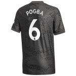 Maglia Manchester United NO.6 Pogba Seconda 2020/2021 Nero Maglia Manchester United NO.6 Pogba Seconda 2020/2021 Nero