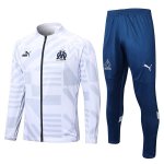 Giacca Marseille 2022/2023 Bianco Blu Giacca Marseille 2022/2023 Bianco Blu