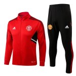 Giacca Manchester United 2023 Rosso Nero Giacca Manchester United 2023 Rosso Nero