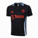 Maglia Formazione Manchester United 2024/2025 Nero