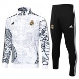 Giacca Real Madrid 2024/2025 Bianco Nero 3